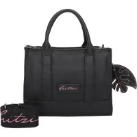 Fritzi aus Preußen Umhängetasche Handtasche Eco Square Crossbody Bag Black schwarz