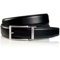 MONTI Ledergürtel , Herren, Gr. 85, schwarz, Obermaterial: 100% Rindsleder, Gürtel Ledergürtel, 3,5 cm breit, Klassisch-Business, Automatikschließe - Passt immer