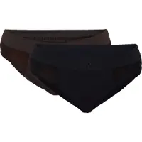 JOOP! Slip JOOP "Bliss", Damen, Gr. XS/S, Mikrofaser, dunkelbraun, schwarz, Mikrofaser, Obermaterial: 92% Polyamid, 8% Elasthan, Unterhosen Slip, nahtlos verarbeitet, aus Mikrofaser, mit goldenen Details