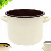 Tragar Traditioneller Emaliierter Stahl-Topf 18 cm