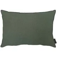 Apelt Dekokissen "Stone", grün (grün, unifarben), B:35cm H:5cm L:45cm, Leinen, Polyester, Dekokissen_Sitzkissen_Kissenhüllen, Dekokissen, inclusive Soft-Kissenfüllung 100% PES