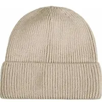Capelli New York Beanie , Damen, beige (camel), Strick, Materialmix, unifarben, Mützen Beanie, Rippstrick, Wollanteil, wärmend