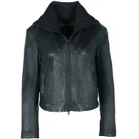 Freaky nation Lederjacke "My Joy-FN", Damen, Gr. XS(34), schwarz, Oberstoff: 100% Leder. Futter: 100% Baumwolle, normal, Jacken Lederjacke