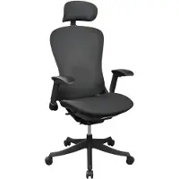 AEA Schwarzer Bürostuhl Designer Ergonomischer Drehstuhl Büro Möbel