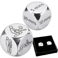 Dripio Valentinstagsgeschenk aus Edelstahl, silber, für Erwachsene