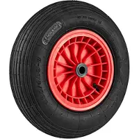 Dripio Kruiwagenwiel 4.80/4.00-8, Ø 400 mm, 250 kg, Luftreifen