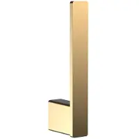 Emco loft Reservepapierhalter, für eine Rolle, senkrecht, 050500701, Farbe: Gold Poliert