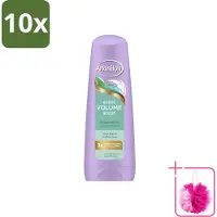 Unilever 10 x Andrélon Kokos Volume Boost Conditioner - 200 ml - Sparpackung - 10 Stücke