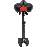 StarTech.com E-Scooter-Sitz - Klappbarer Sattel - Höhenverstellbar 50–68 cm - Stoßdämpfend - Schwarz