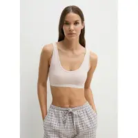 Marc O'Polo Bralette-BH , Damen, Gr. L, N-Gr, beige (grau lila), Jersey, Obermaterial: 95% Baumwolle, 5% Elasthan, BHs Bralette-BH, bügellos, aus Jersey, mit kühlendem Komfort, bequeme Passform