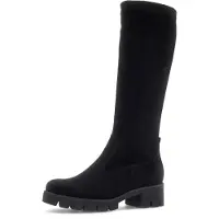 Gabor Stiefel Blockabsatz, Langschaftstiefel mit praktischem Innenreißverschluss