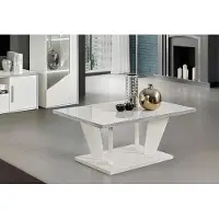 AEA Couchtische Tisch Luxus Möbel Holz Einrichtung Tische Konsolen Design Weiß