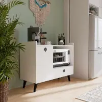 AEA Küchenwagen Barista Ecke Kaffeestation Kaffeetisch Büro Kaffeebar Getränketisch