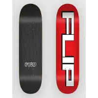 Flip Squared Logo Red 8.0"X31.50" Skateboard Deck uni Gr. Uni