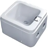 AEA Fußbadewanne Fußentspannungsbad Fußpflegewanne Wellness-Fußbad 57x48 cm