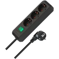 Brennenstuhl Eco-line 3 Steckdosen Mit Schalter Mehrfachsteckdose
