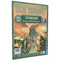Giochi uniti Alta Tensione: Europa/Nord America (Italienische Ausgabe) – Brettspiel – – 2-6 Spieler – 12+