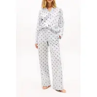 Tommy Hilfiger Uw0uw06248 Langarm-pyjama-t-shirt