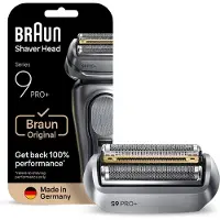 Braun Series 9 PRO+ Original-Ersatzscherkopf für Elektrorasierer, kompatibel mit Series 9 Rasierern, 96 m