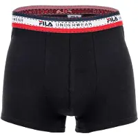 FILA Boxershorts "Boxershort 4er Pack", Herren, Gr. XXL, schwarz, Obermaterial: 95% Baumwolle CO. 5% Elasthan EL., Unterhosen Boxershorts