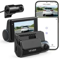 Vevor 4K Dashcam Auto Vorne und Hinten