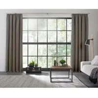 Wirth Vorhang "Dim out, 1 Stück, nach Maß, verdunkelnd", grau, B:142cm H:265cm, Polyester, Gardinen, Vorhang, nach Maß