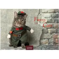 Sonstige Verlage Funny Cats Kalender 2027 - Wandkalender | Fotokalender Tierkalender 24x35cm - Witziger Katzenkalender