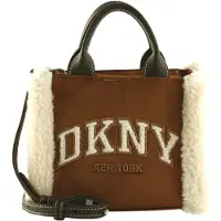 DKNY für Damen. R53AYM56 Kleine Hadlee Crossbody-Tasche braun (OSFA), Lässig, Polyurethan