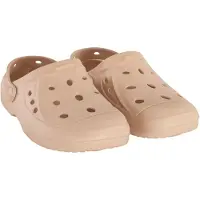 Squba EVA Clogs wasserdicht mit Perforationen und faltbarem Fersenriemen, Nackt, Gr. 36