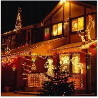 Goliat Weihnachtsbaumlichter 400 LED außen Warmweiß IP44 19,95 m Netzbetrieb