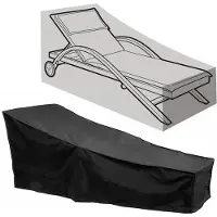 Sonstiges Schutzhülle für Liegestuhl Sonnenliege Gartenliege Wasserfest UV-beständig 208x76x41/79cm Polyester