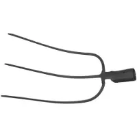 Stocker Gabel Mit 3 Runden Zinken
