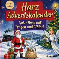 Sonstige Verlage Harz-Adventskalender: Quiz-Buch mit Fragen und Rätsel