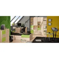 Xl Moebel Gmbh Wohnwand Anbauwand Schrankwand Regal Kinderzimmer Jugendzimmer Schrank Büro