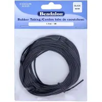 OEM Gummischlauch 1,7 mm x 5 m, schwarz, flexibel