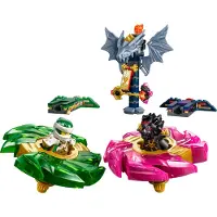 LEGO Lloyd vs. Ras Spinner-Duell