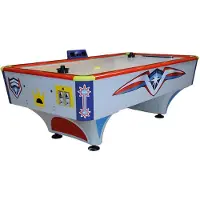 AEA Airhockey Tisch aus Aluminium und MDF in Mehrfarbig mit
