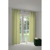 Adam Audio Vorhang ADAM "Graphic Ventus" Gr. 1, grün (hellgrün), B:145cm H:145cm, Jacquard, Baumwolle (Bio-Baumwolle), Gardinen, Vorhang, aus 100% Bio-Baumwolle