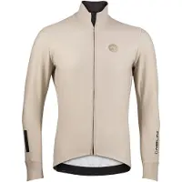 Nalini Singh - Stripes Warm Jacket - Fahrradjacke Gr L beige
