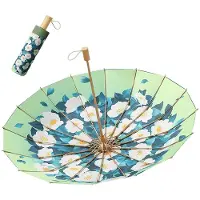 Sonstiges Taschenschirm Faltbar UV-Schutz UPF 50+ 16 Rippen Orchideenblume