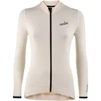 Nalini Singh - Women's New Wrap L/S Jersey - Radtrikot Gr XXL beige