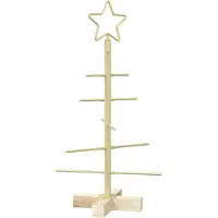 Syfax Metall-Weihnachtsbaum mit Ständer KUOPIO 60 cm Stahl Gold