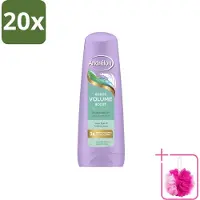 Unilever 20 x Andrélon Kokos Volume Boost Conditioner - 200 ml - Sparpackung - 20 Stücke