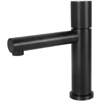 Sonstiges Wasserhahn Einhebelmischer Waschbecken Schwarz Edelstahl G3/8 Anschluss