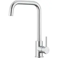 CECIPA Küchenarmatur 360° Drehbar Chrom Hochdruck Edelstahl