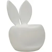 Mauro Ferretti Sessel Bunny Kunststoff 57x55x79 cm Weiß