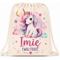Ferocity Kinderrucksack personalisierter Einhorn Motiv Beutel