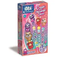 Clementoni "Gestalte deine Stifte" – Mini-Atelier "Gefühle" – Set mit 3 Stiften und Zubehör, ab 6 Jahren