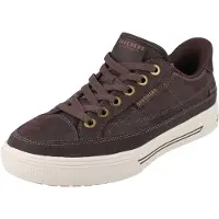 SKECHERS Slip-ins Arch Fit Arcade Herren Sneaker braun Textil - Größe: 42