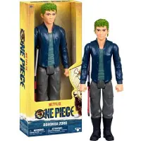Namco Bandai Games Flexible Zoro-Figur aus "One Piece" für Netflix, 30 cm, ideal zur dynamischen Präsentation